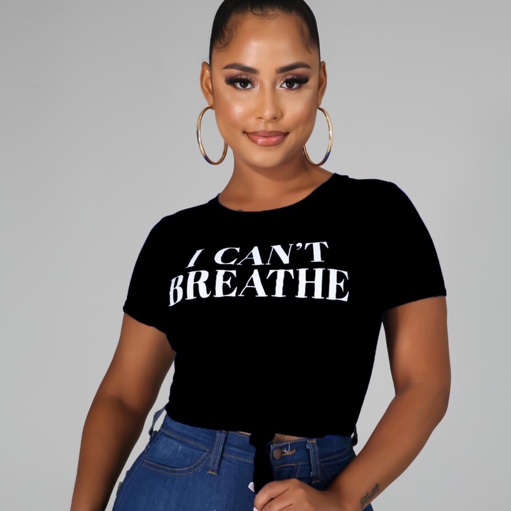 I Can Breathe Crop Top
